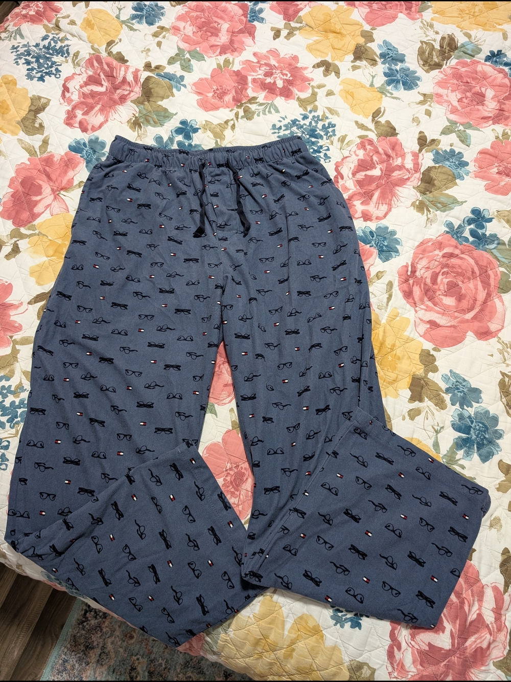 Tommy Hilfiger Navy Blue Men's Medium Pajama Pants